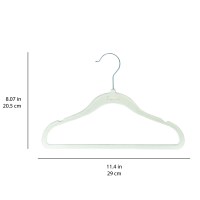 Little Pea_3 Sprouts παιδικές κρεμάστρες από βελούδο (σετ 15τμχ)_Seafoam_2_DIMS